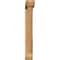 Ekena Millwork Traditional Slat Smooth Bracket w/ Offset Brace, Western Red Cedar, 5 1/2"W x 36"D x 40"H BKT0604X36X40TRA06SWR - alternate 4
